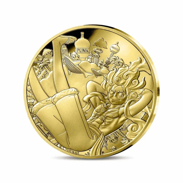 Pièce commémorative en or 50 euros One Piece 2025 Monnaie de Paris BE