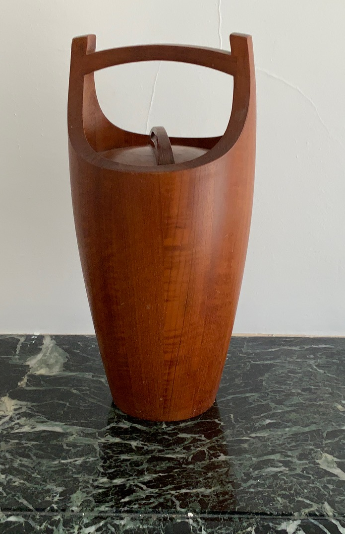 Seau à glace en teck modèle Congo, design Jens Harald Quistgaard pour Dansk Designs, 1960