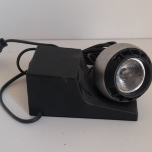 Lampe de table Osram 41701 design Dieter Witte 1970s acier inoxydable plastique ABS base magnétique