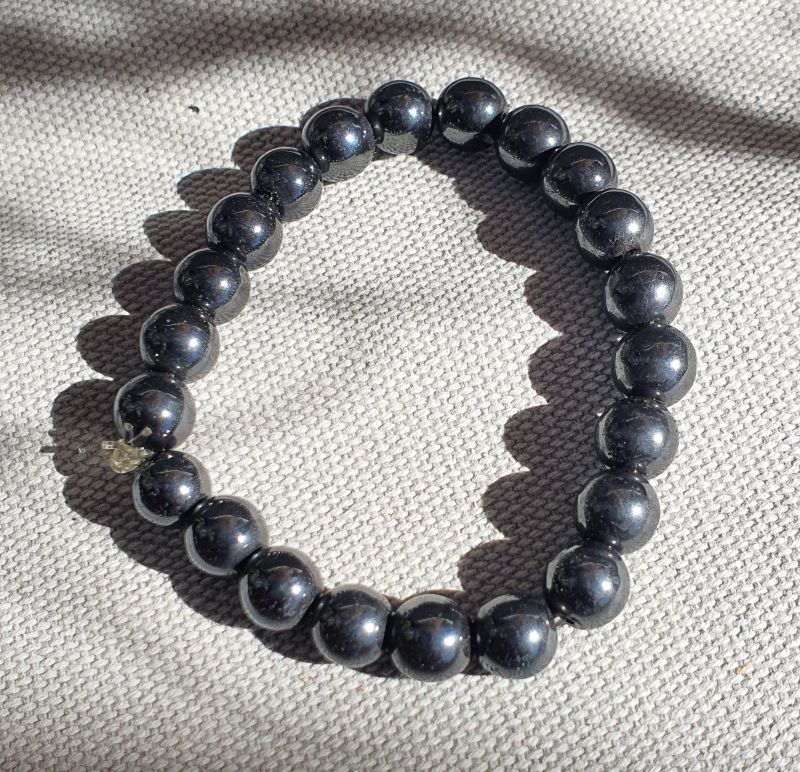 Bracelet de perles contemporain en métal 20ème siècle