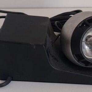 Lampe de table spot Osram Minispot 41701 en acier inoxydable et plastique, années 1970, Dieter Witte