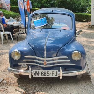 Renault 4CV Bleu Foncé 1950s