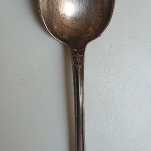 Cuillère à Soupe Art Nouveau Argent Début 20ème Siècle