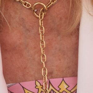 Collier Hermès Chaîne d'Ancre Or Jaune 18K Années 1960