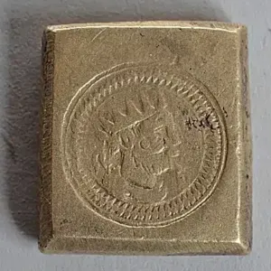 Sceau en Bronze Médiéval Style Gothique