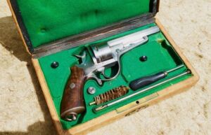 Revolver à Broche Warnant-Fransquet XIXe Siècle