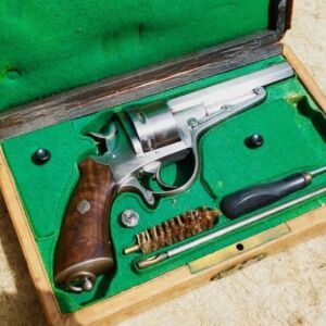 Revolver à Broche Warnant-Fransquet XIXe Siècle
