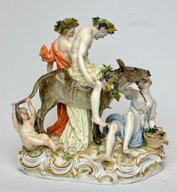 Figurine en Porcelaine de Meissen XVIIIe Siècle
